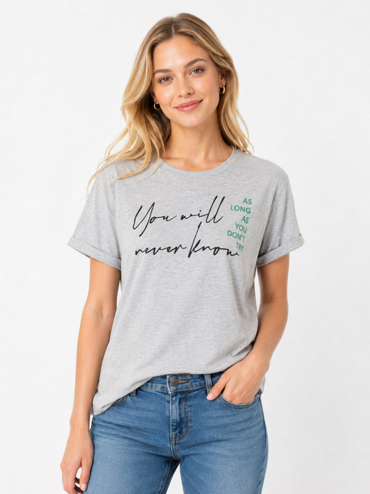 Ladies Printed T Shirt