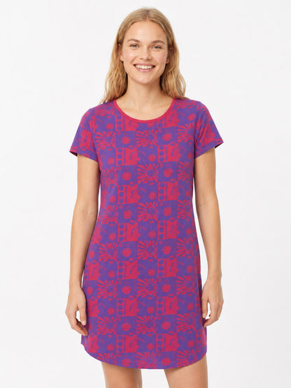 Ladies Printed Nightshirt