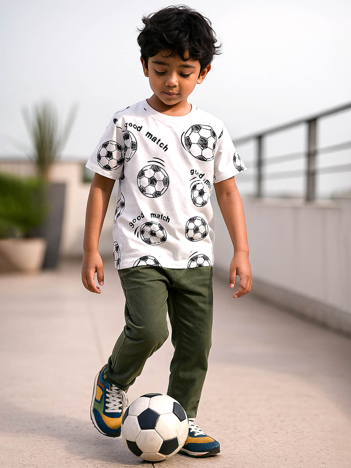 Boys Football AOP T-Shirt