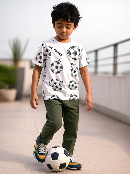 Boys Football AOP T-Shirt