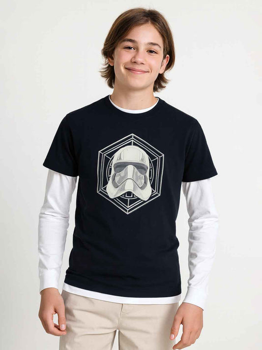 Boys Long Sleeve Printed T Shirt