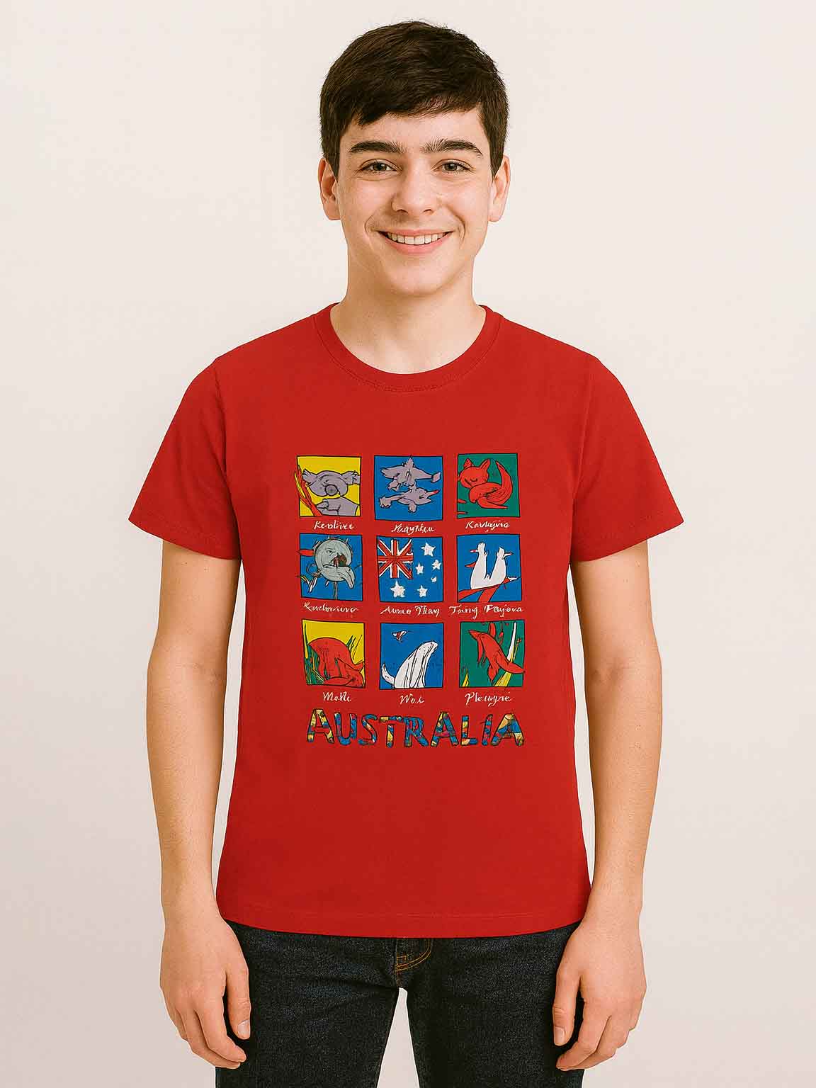 Boys Printed T Shirt