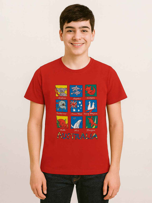 Boys Printed T Shirt