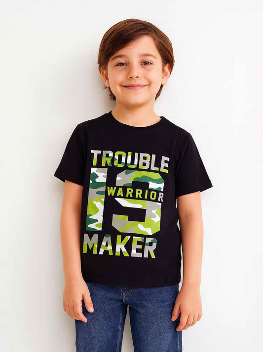 Boys Printed T Shirt