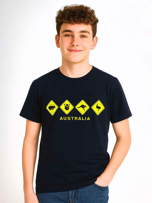 Boys Printed T Shirt