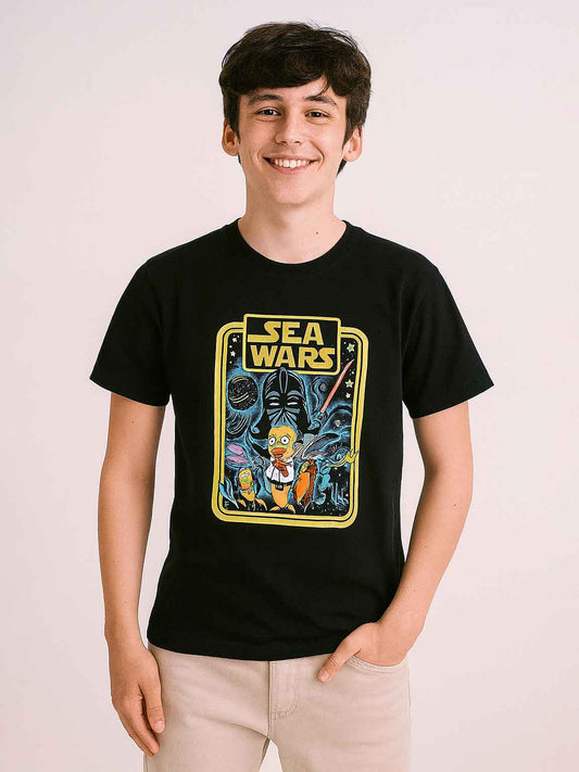Boys Printed T Shirt