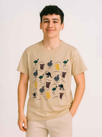 Boys Printed T Shirt