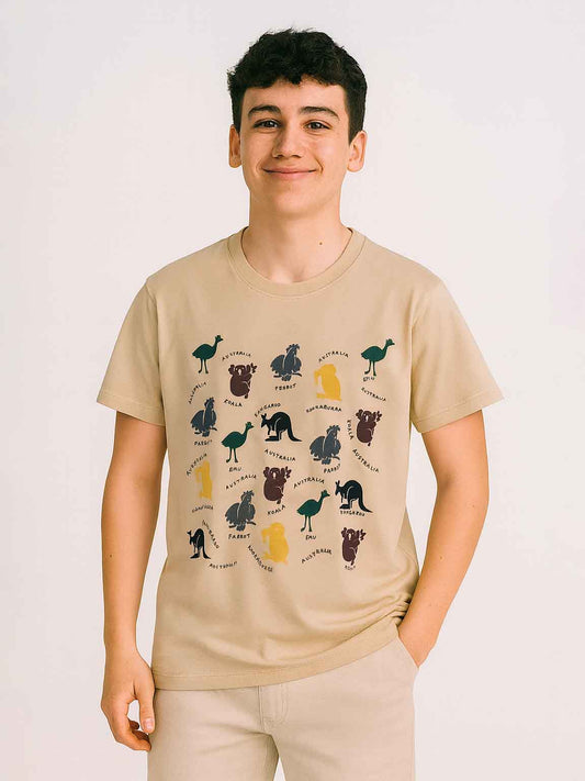 Boys Printed T Shirt