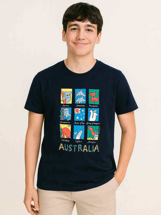 Boys Printed T Shirt