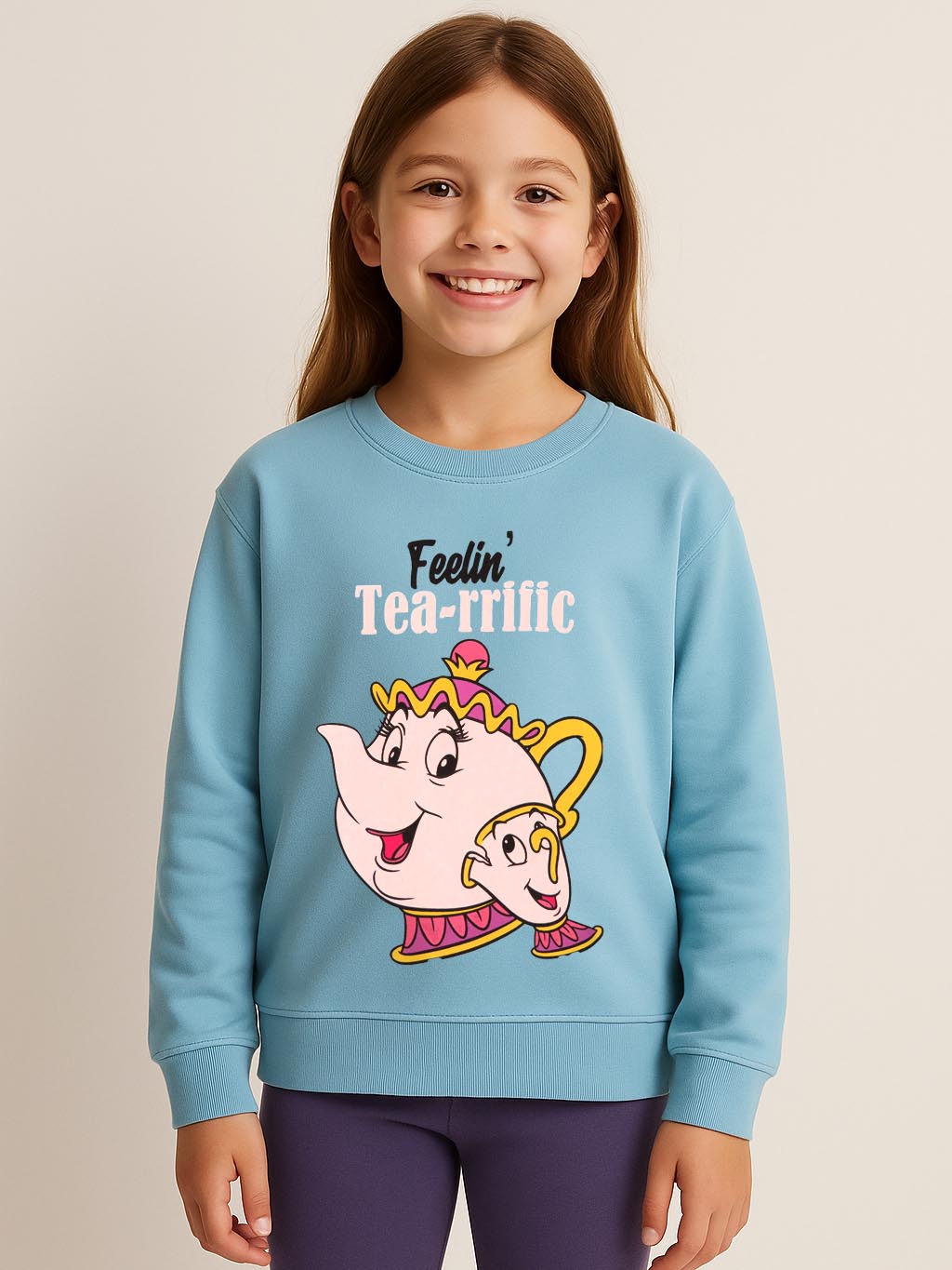 Girls Pullover Sweatshirt