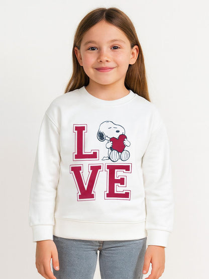 Girls Pullover Sweatshirt