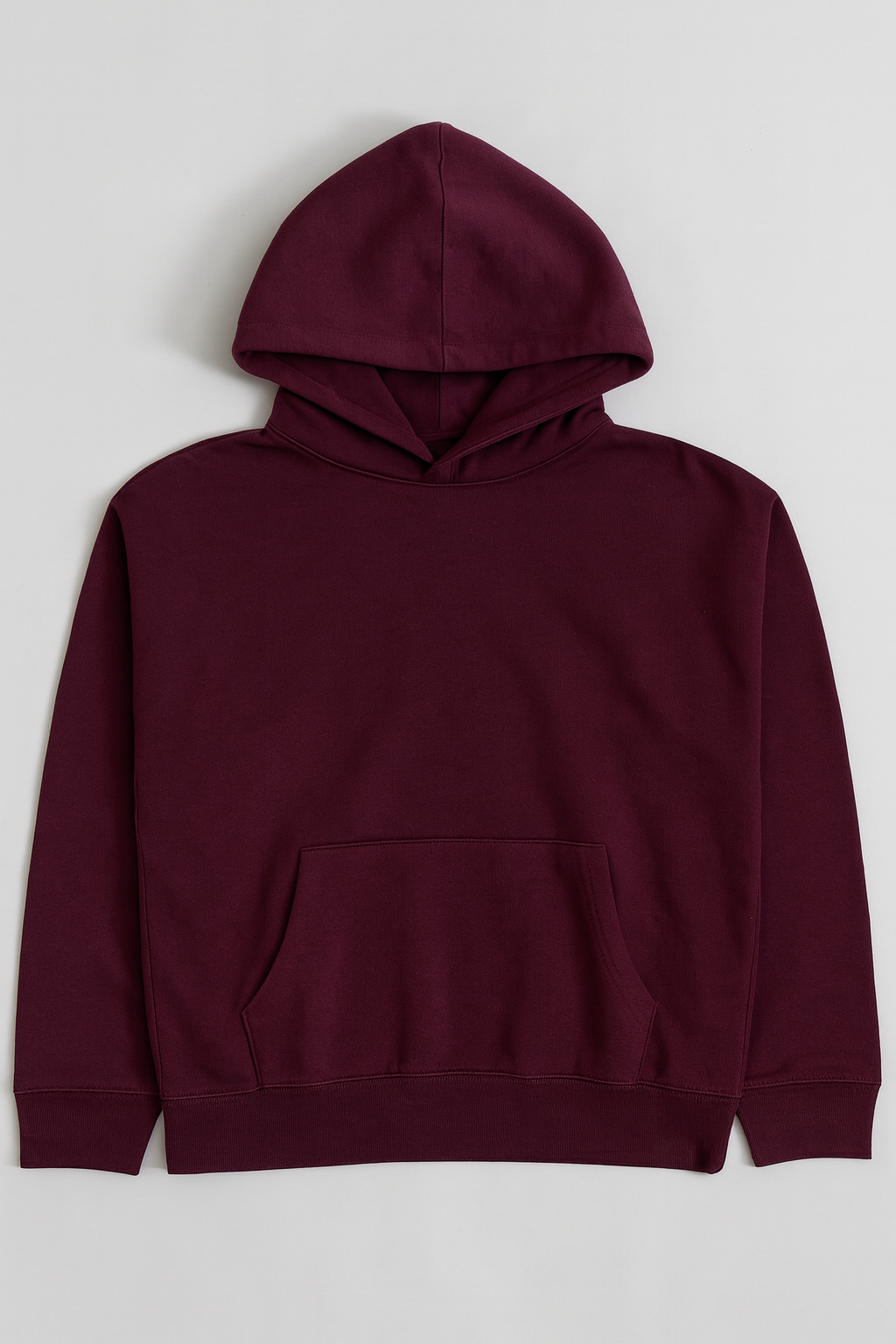 Mens Dry Fit Pullover Maroon Hoodie