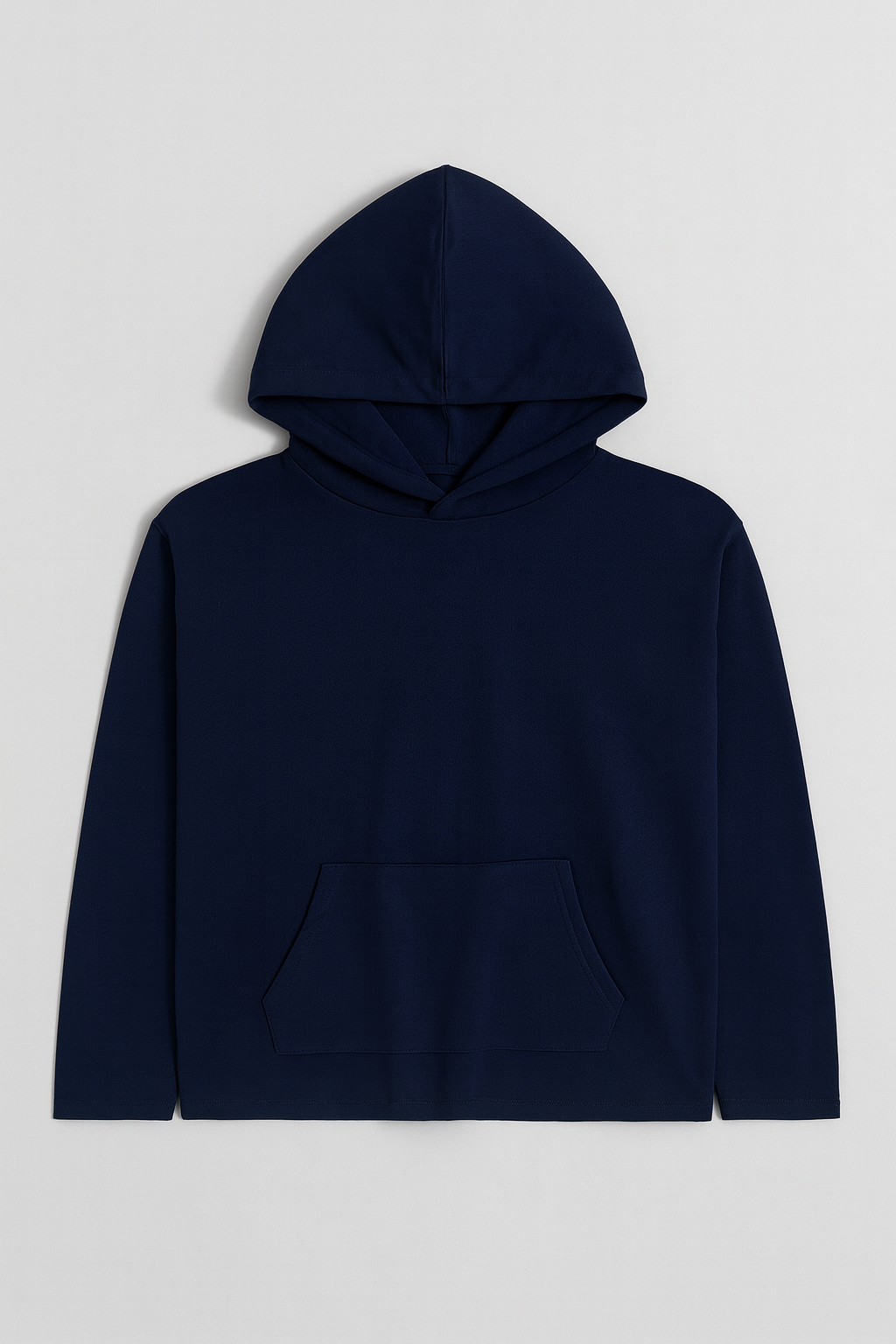 Mens Dry Fit Pullover Navy Hoodie