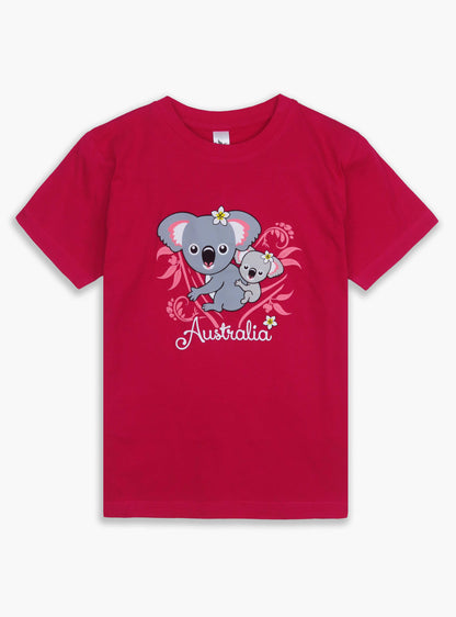 Girls T Shirt Fuchsia