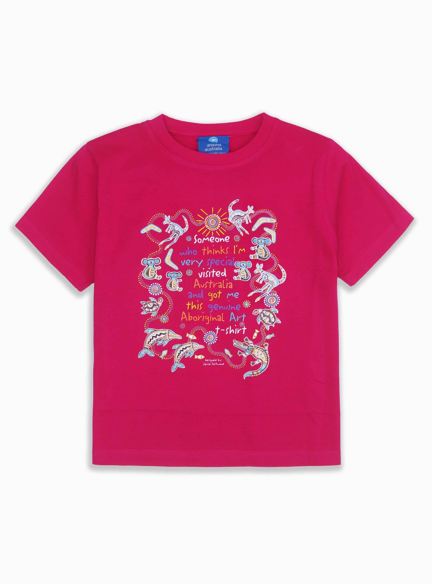 Girls T Shirt Fuchsia