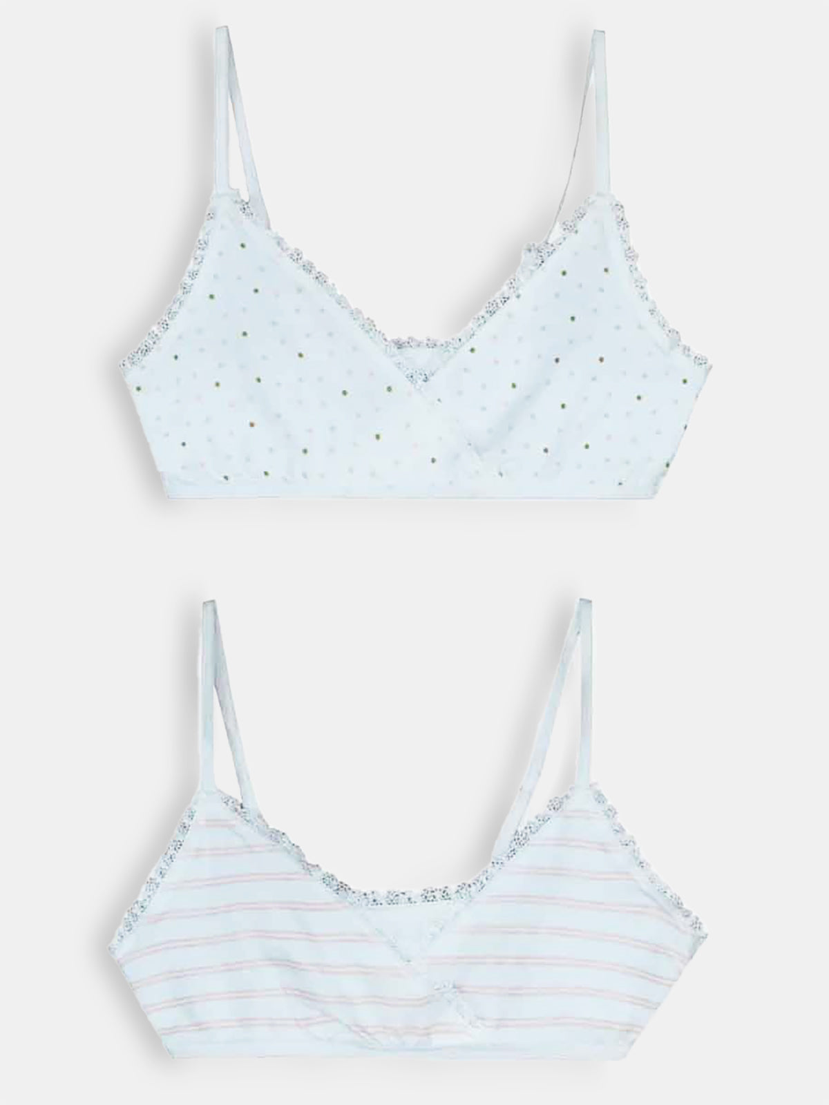 Girls Stretch Printed Trainer Bras