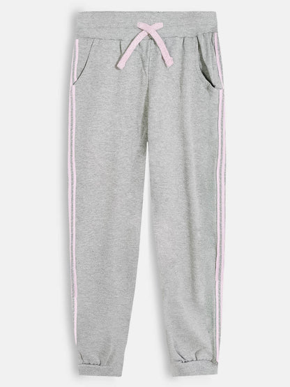 Older Girls Lurex Printed Knit Jogger