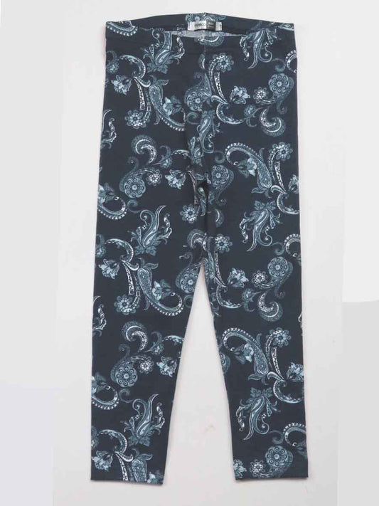 Girls Stretch Printed Leggings