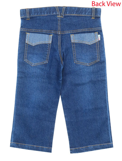 Girls Denim Woven Bermuda