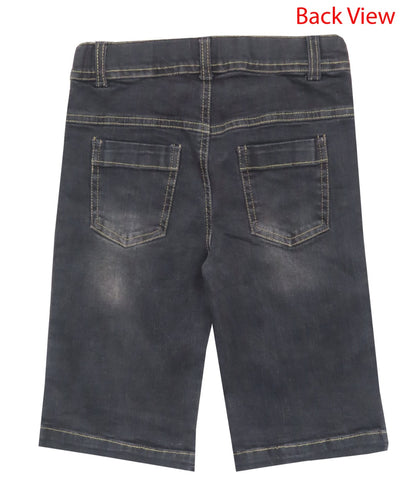 Girls Denim Woven Bermuda