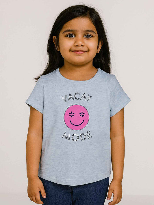 Girls Printed T Shirt