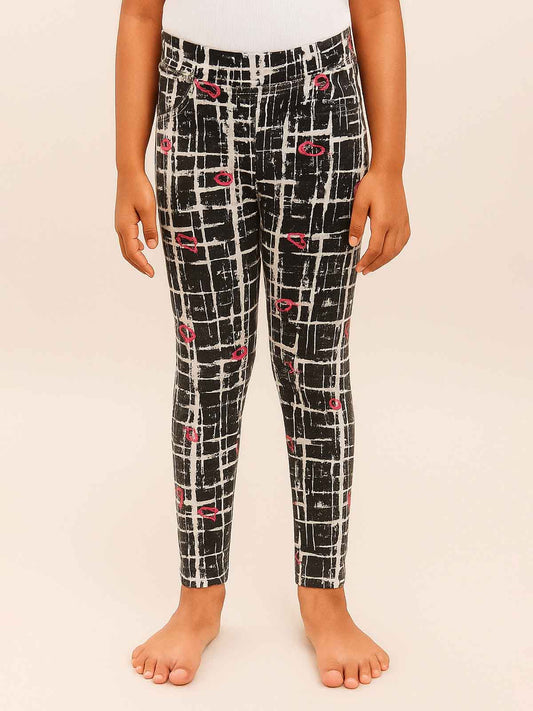 Girls Stretch Knit Pants