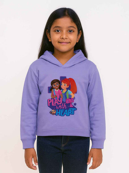 Girls Hooded Sweatshirt