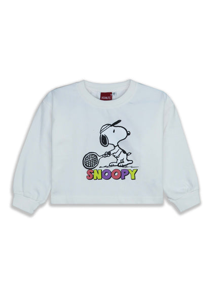 Girls Cropped Sweatshirt