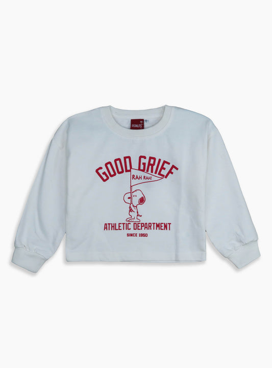 Girls Cropped Sweatshirt