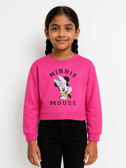 Girls Cropped Sweatshirt
