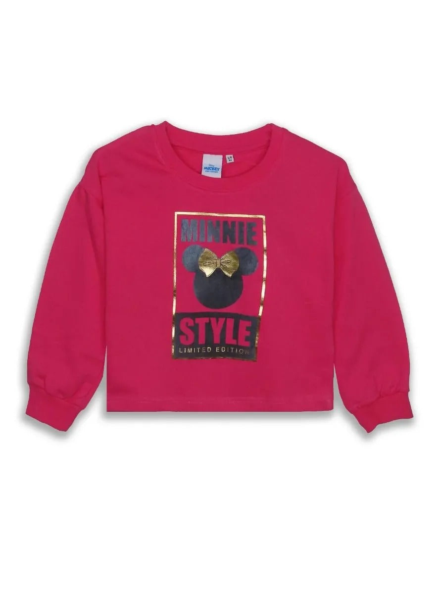 Girls Cropped Sweatshirt