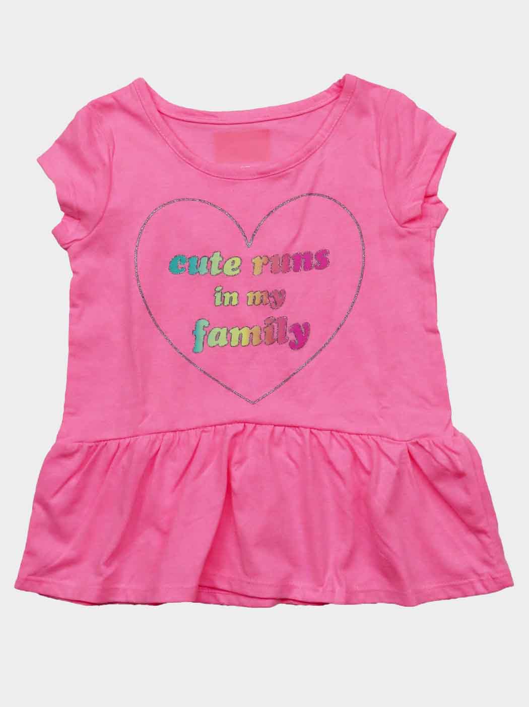 Girls Printed Fancy Top