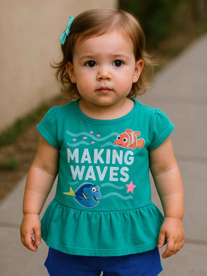 Girls Printed Top