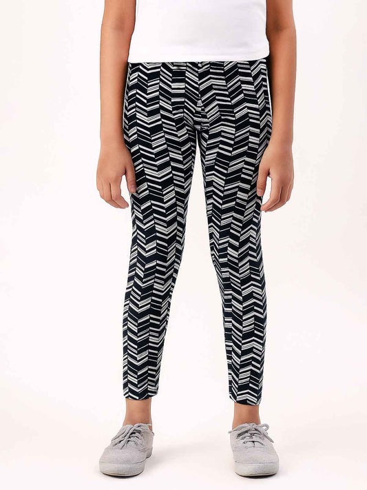 Girls Printed Stretch Legging
