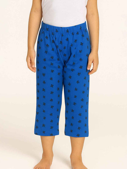 Girls Printed Capri Pant