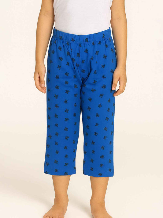 Girls Printed Capri Pant