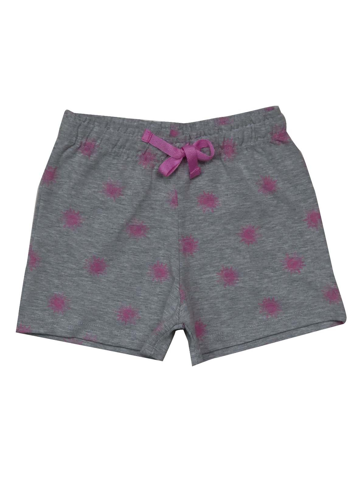 Girls Printed Stretch Knit Shorts