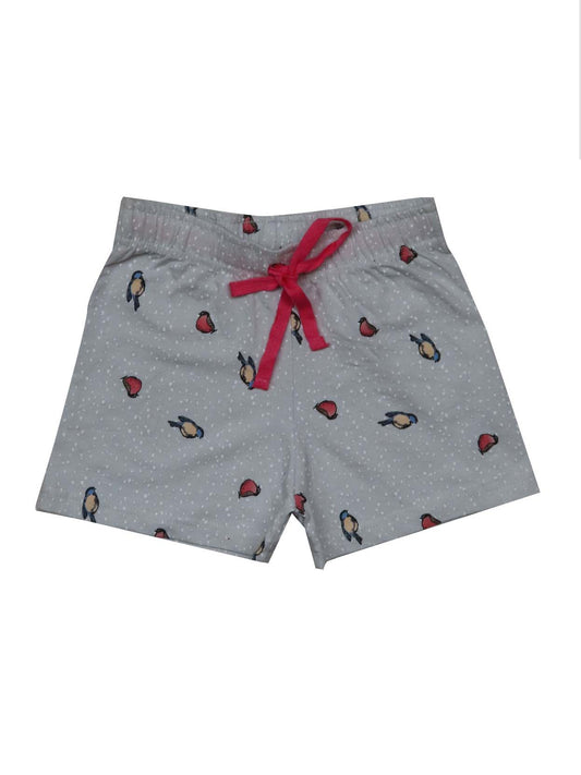 Girls Printed Stretch Knit Shorts