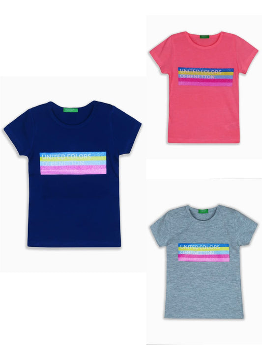 Girls Printed T Shirt