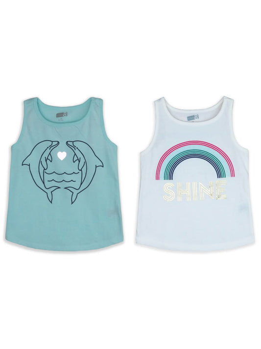 Girls Sleeveless T Shirts