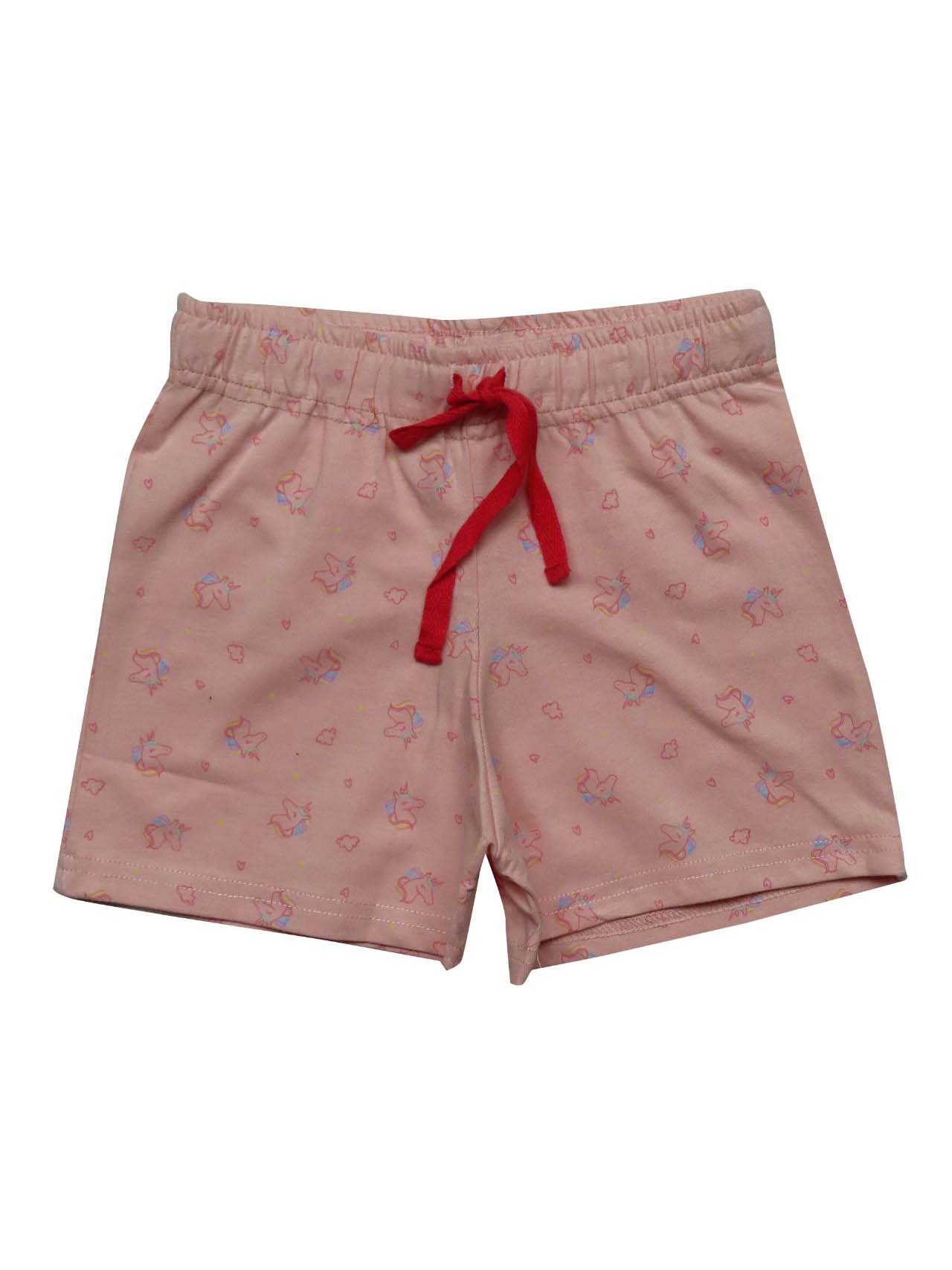 Girls Stretch Knit Shorts