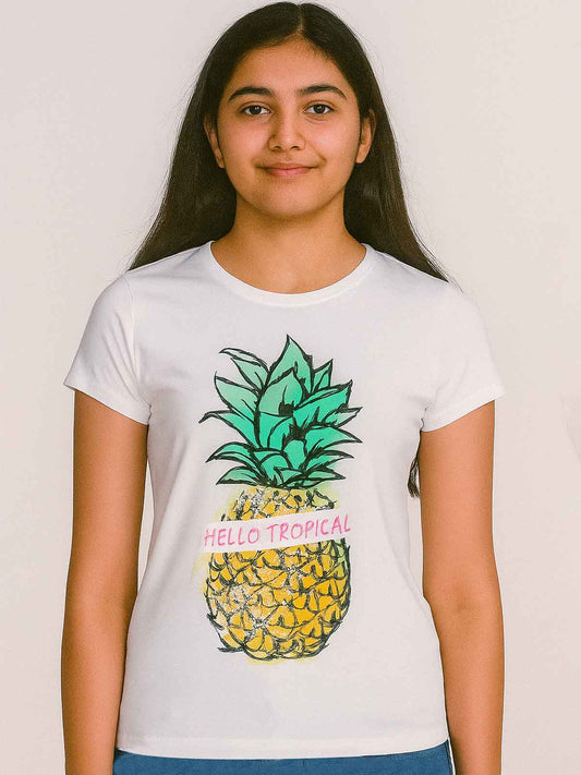 Girls Sequin Top
