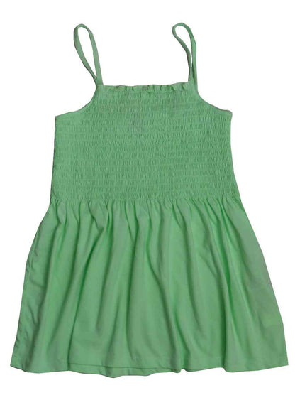 Girls Spaghetti Strap Smocked Tops