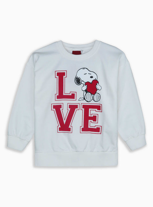 Girls Pullover Sweatshirt