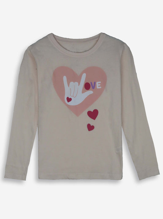 Girls Long Sleeve T Shirt