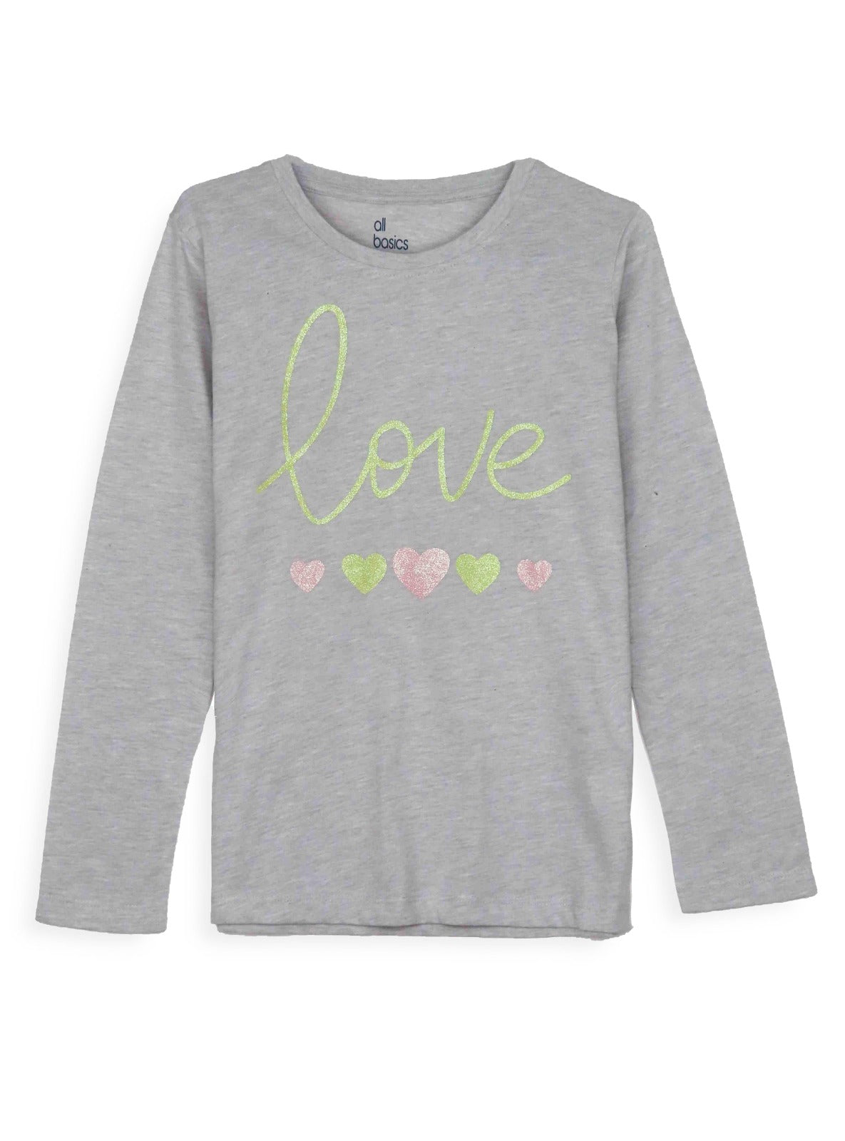 Girls Long Sleeve T Shirt