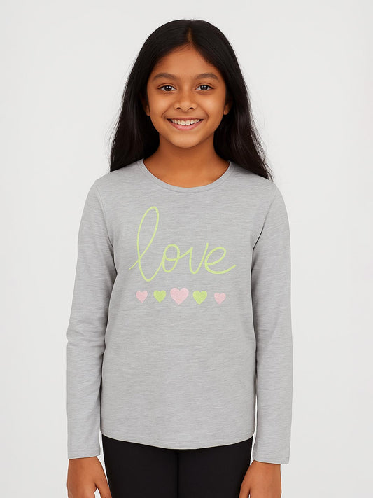 Girls Long Sleeve T Shirt