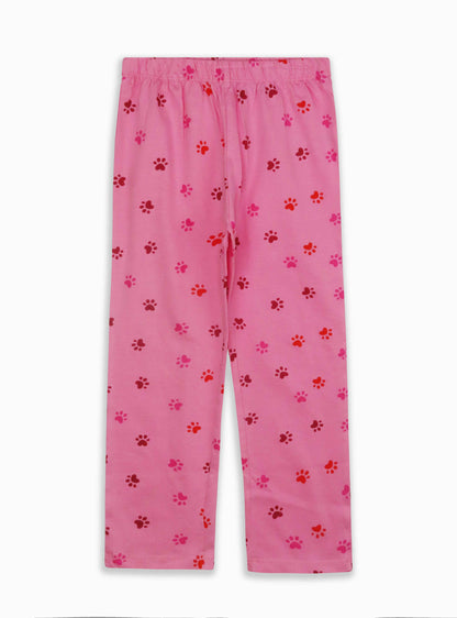 Girls Printed Pyjama Set