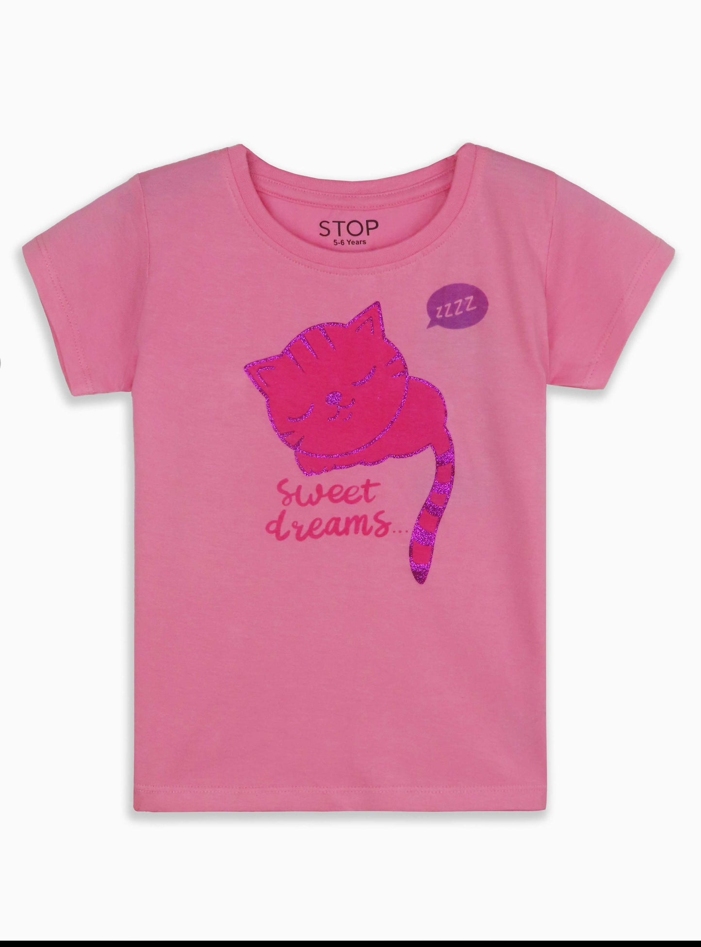 Girls Printed Pyjama Set