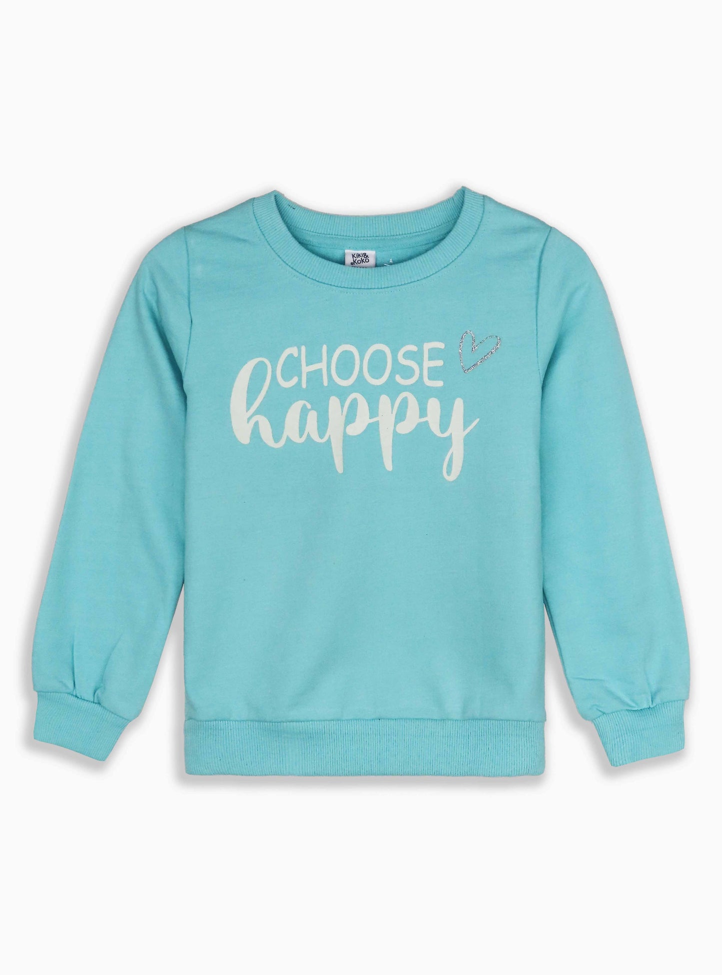 Girls French Terry Pullover Sweatshirt